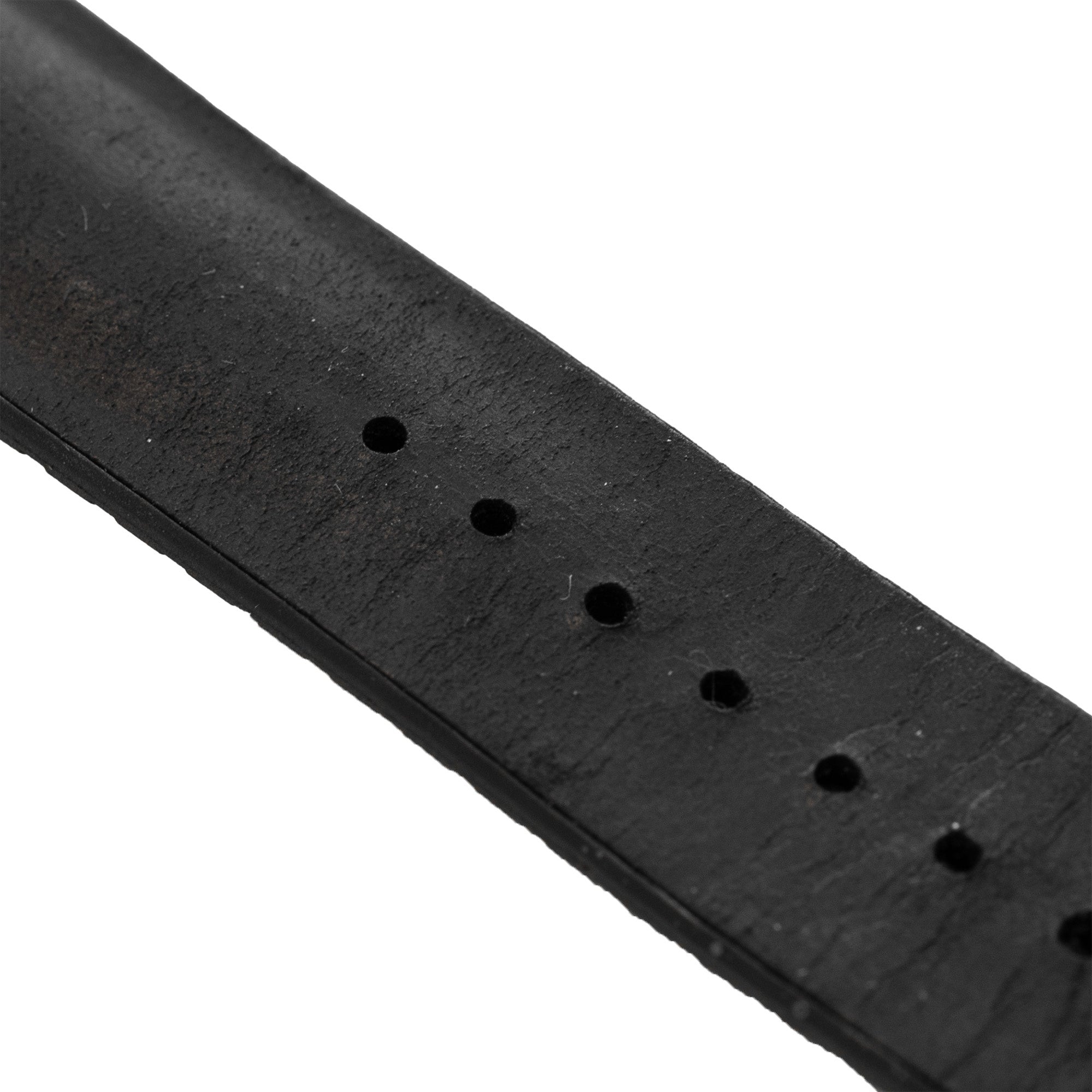 Bracelet silicone/cuir Polar Ignite (noir)