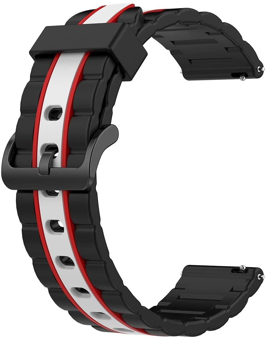Bracelet Édition spéciale Withings Steel HR Sport (noir/blanc)