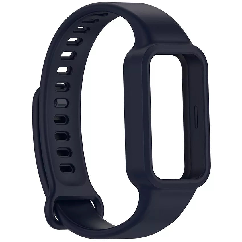 Bracelet silicone Xiaomi Smart Band 9 Active (bleu foncé)