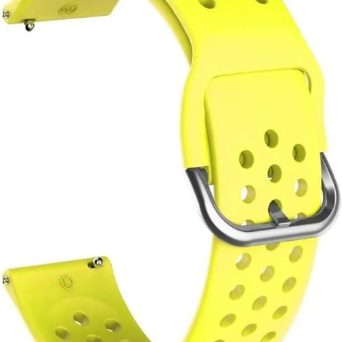 Bracelet silicone 'Air' Amazfit Bip U (Pro) (jaune)
