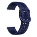 Bracelet silicone motif Polar Ignite 3 (bleu foncé)