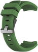 Bracelet montre 22mm silicone - universel (vert armée)