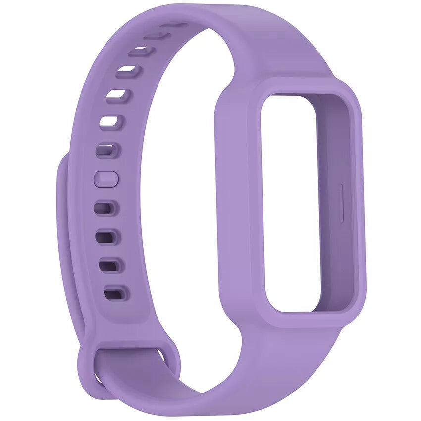 Bracelet silicone Xiaomi Smart Band 9 Active (violet clair)