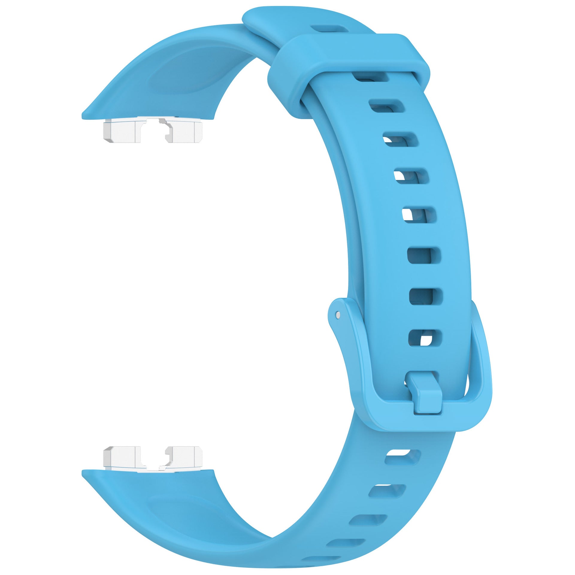 Bracelet silicone classique Huawei Band 8 (bleu clair)