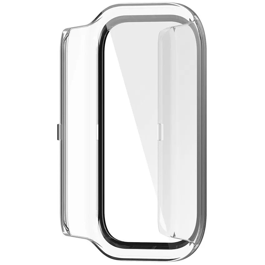 Coque rigide avec verre pour Xiaomi Smart Band 9 Active (transparent)