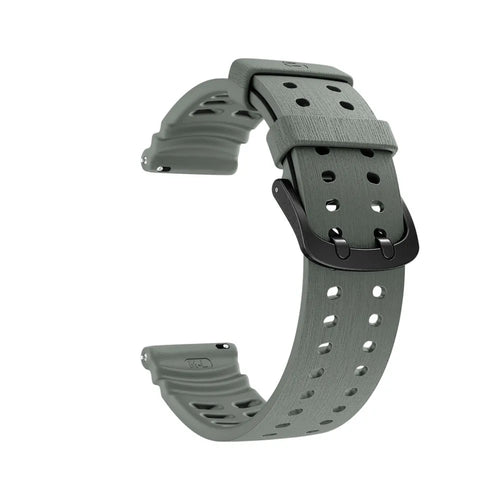 Bracelet silicone grain Polar Vantage M (gris foncé)