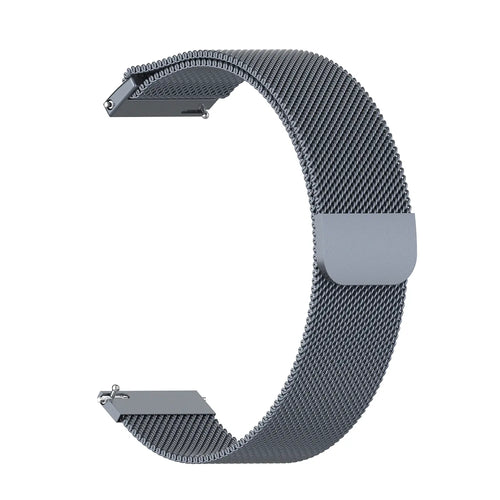 Bracelet milanais Garmin Forerunner 70 (gris spatial)