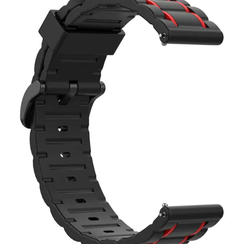 Bracelet sport avec boucle Xiaomi Watch 2 Pro (noir/rouge)