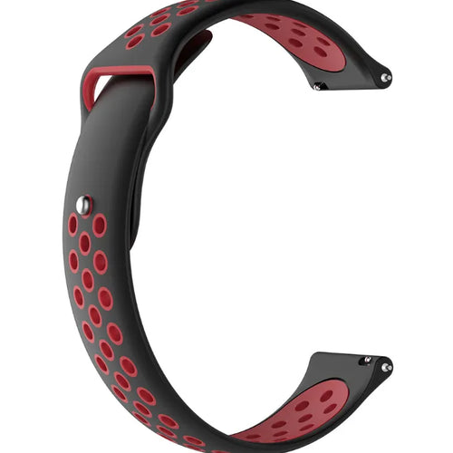 Bracelet sport Amazfit Bip U (Pro) (noir/rouge)