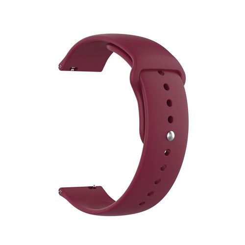 Silicone Sport Strap, without a watch, 3/4 front view