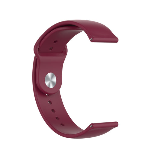 Amazfit Balance 2 Sport Strap (Wine Red)