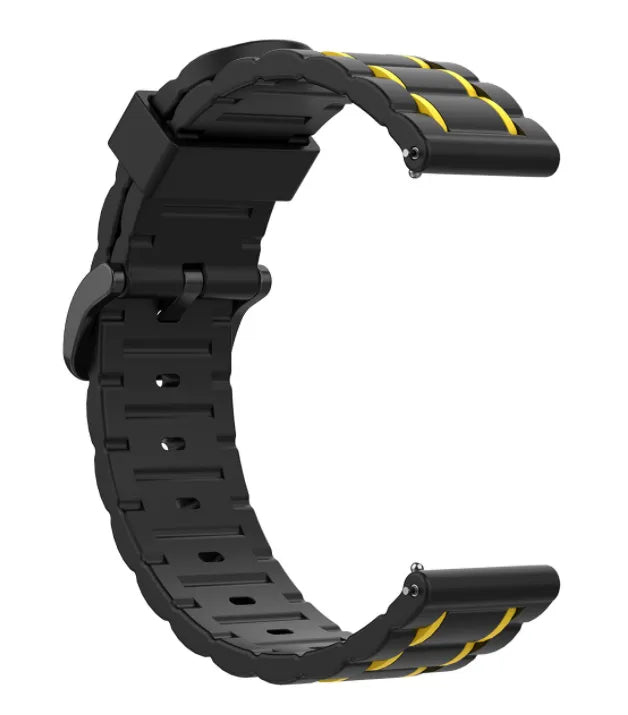 Xiaomi Watch 5 Sport Strap with Buckle (Black/Yellow)