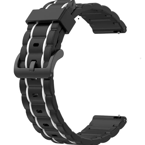 Bracelet sport avec boucle Amazfit Active (noir/blanc)