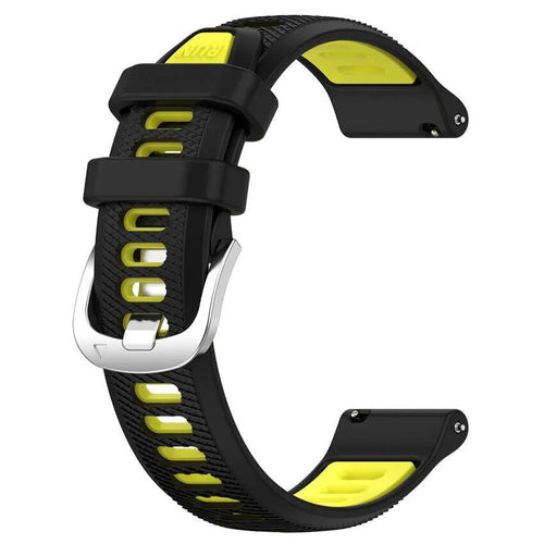 Bracelet sport avec boucle Coros Apex 4 - 42mm (noir/jaune)