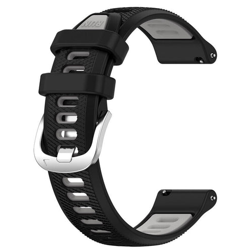 Bracelet sport avec boucle Garmin Vivomove Trend (noir/gris)