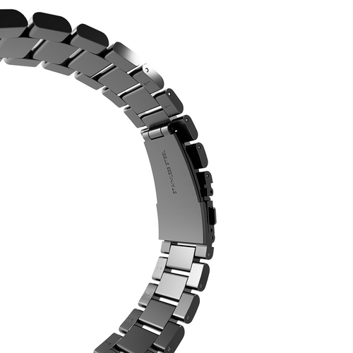 Steel Strap, dark grey, without a watch, 3/4 front view