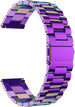 Bracelet montre 22mm acier - universel (arc-en-ciel)