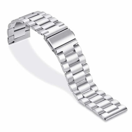 Bracelet acier Samsung Galaxy Watch 3 45mm (argent)