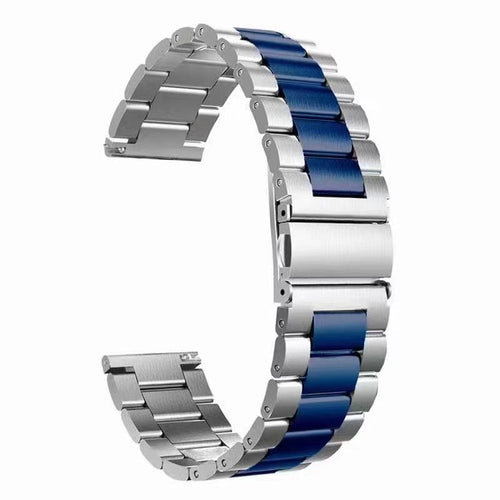 Bracelet acier Xiaomi Watch 2 Pro (argent/bleu)