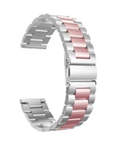 Bracelet acier Huawei Watch GT 7 - 41mm (argent/rose)