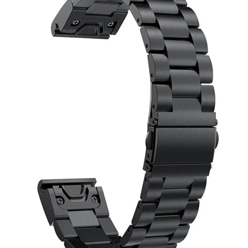 Bracelet acier Garmin Descent Mk3(i) - 43mm (noir)