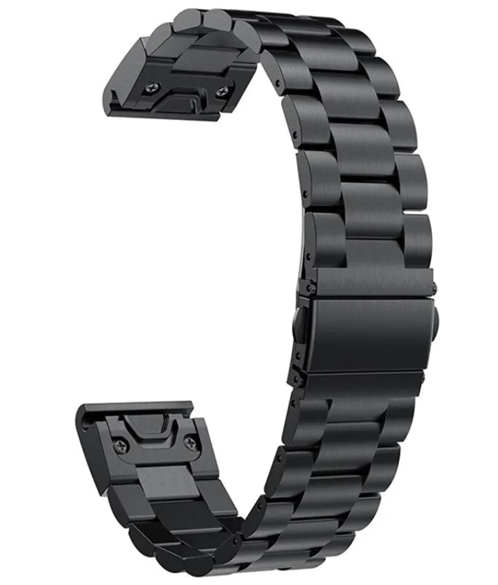 Bracelet acier Garmin Approach S70 - 42mm (noir)