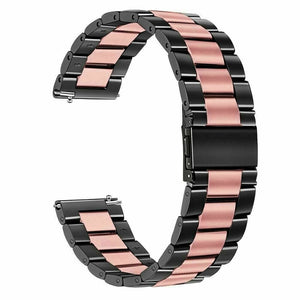 Bracelet acier Huawei Watch GT 5 41mm (noir/rose)