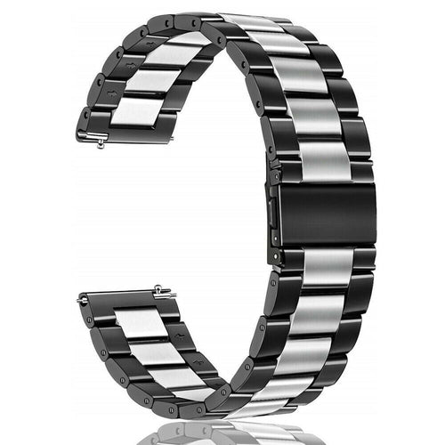 Bracelet acier Xiaomi Watch 2 Pro (noir/argent)