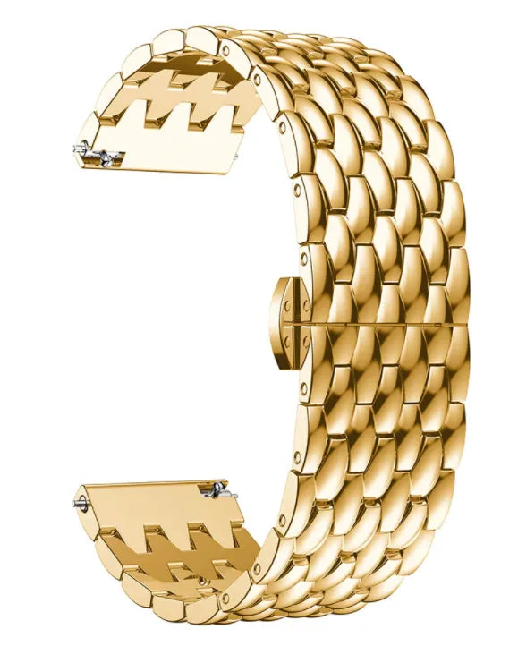 Bracelet acier 'Dragon' Withings Steel HR Sport (or)