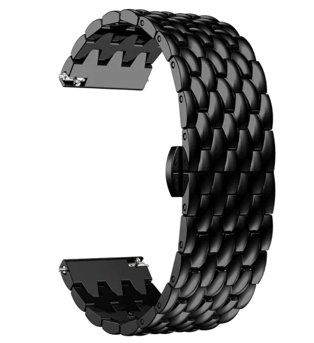 Bracelet dragon acier Gard Pro Health Smartwatch 3 - 48mm (noir)