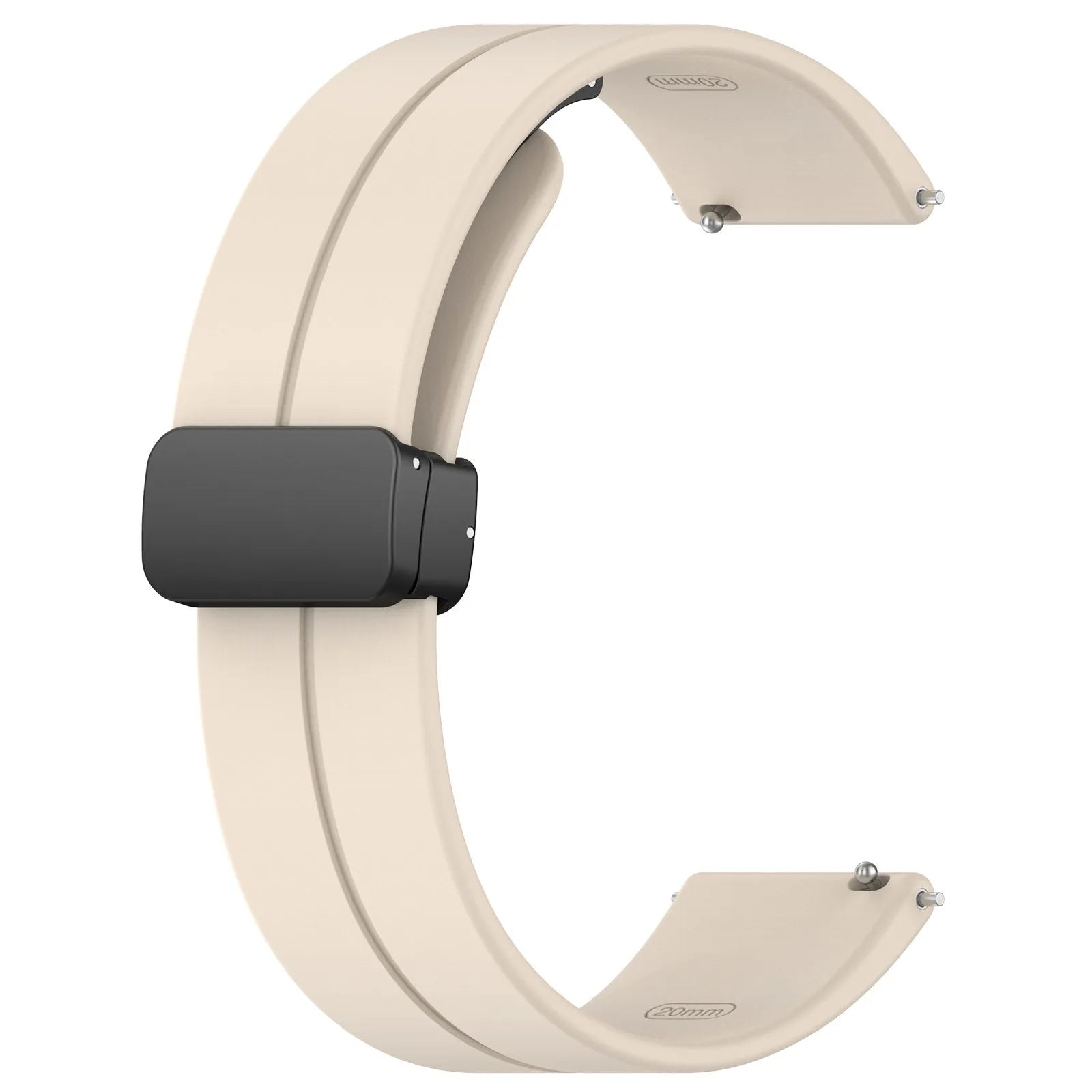 Bracelet silicone avec boucle Amazfit Active (lumière stellaire)