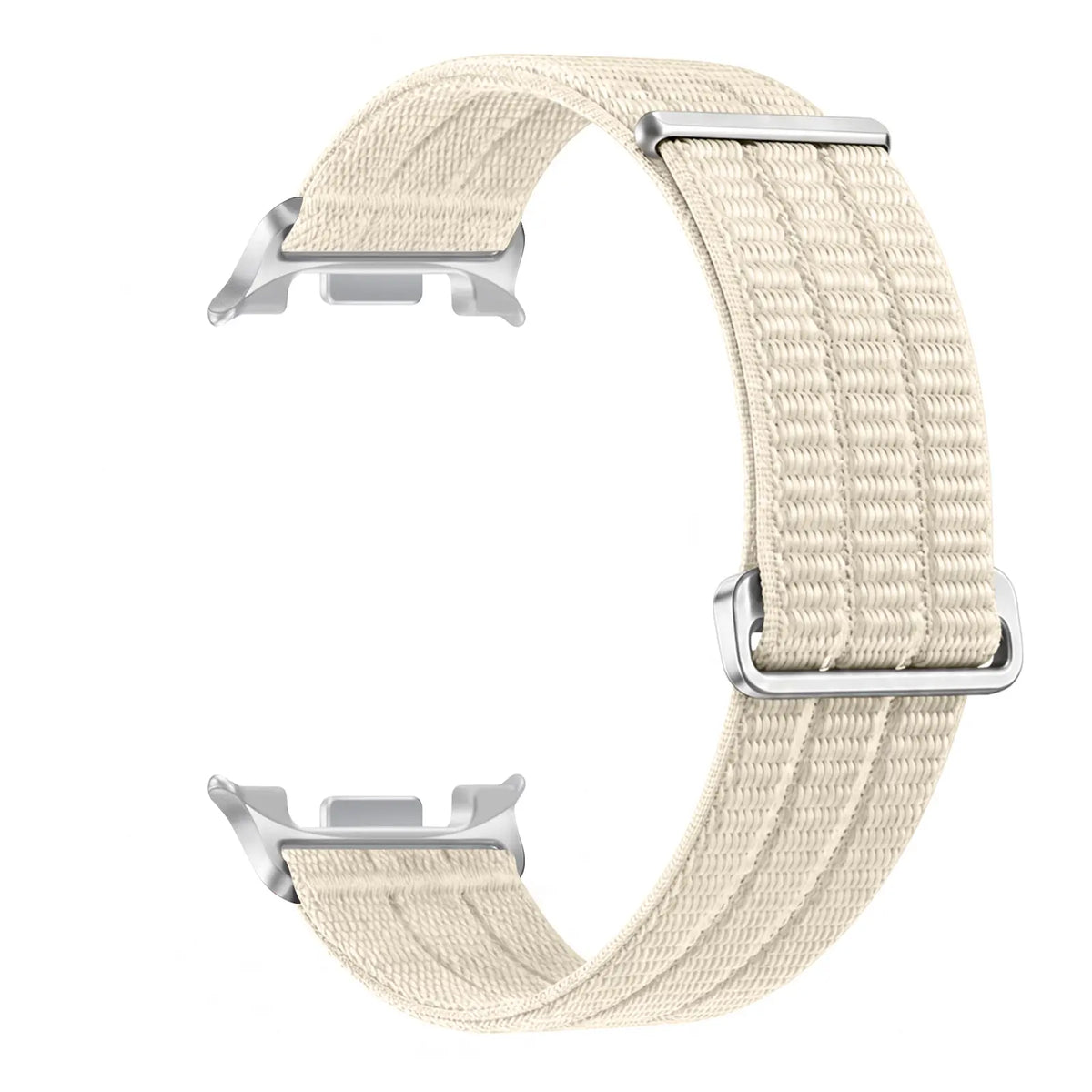 Nylon Air Strap, starlight, without a watch, 3/4 front view