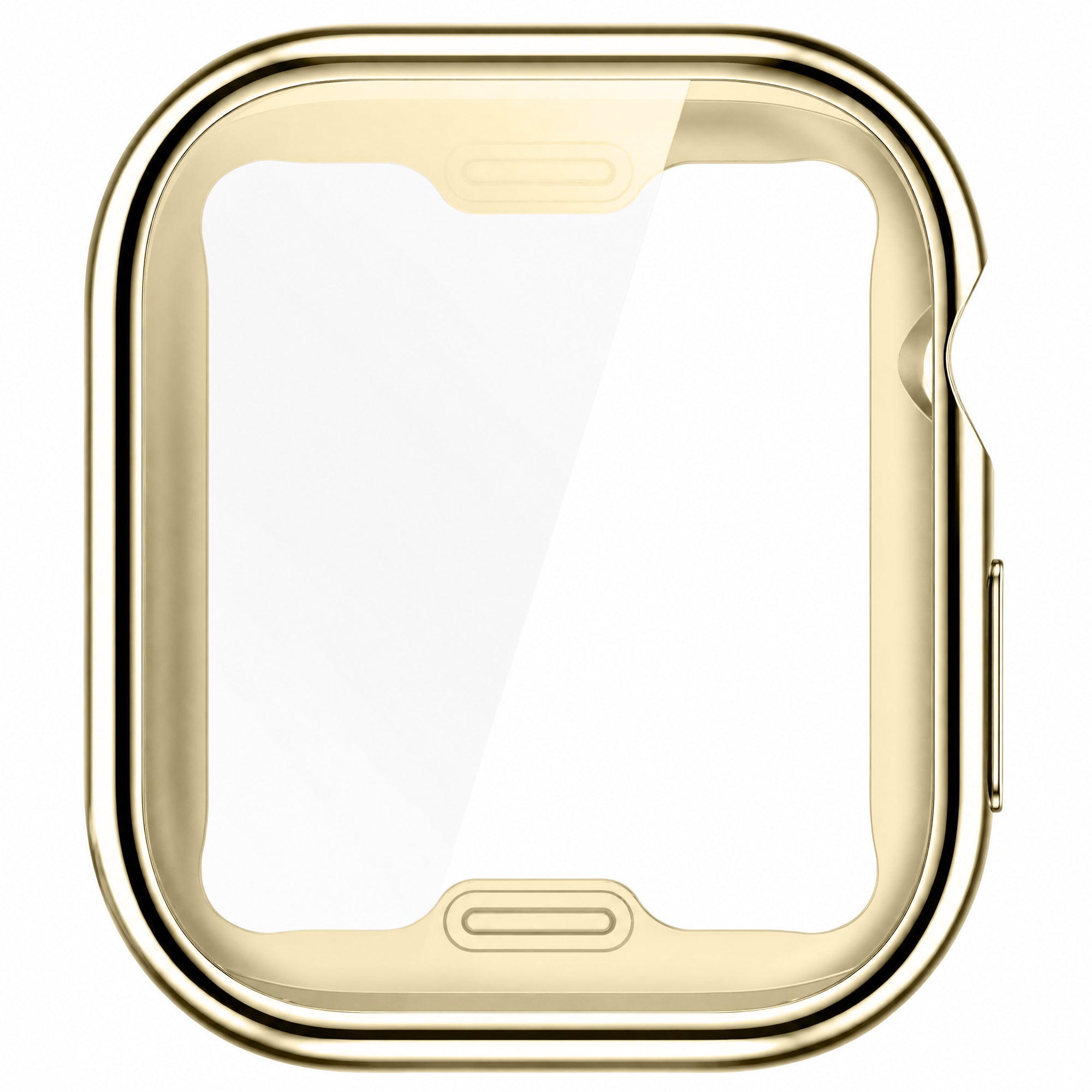 Coque TPU Apple Watch 10 & 11 - 42mm (lumière stellaire/or)