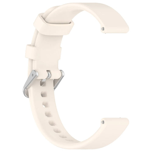 Pebble Round 2 - 14mm Silicone Classic Strap (Starlight)