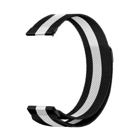 Bracelet milanais Coros Apex 2 Pro (noir/blanc)
