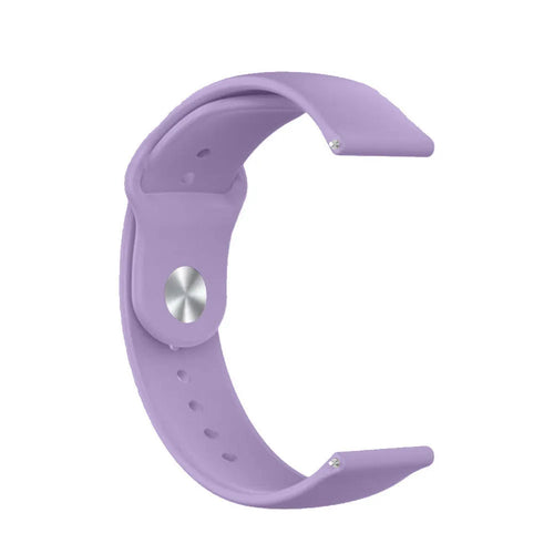 Silicone Sport Strap, without a watch, 3/4 front view