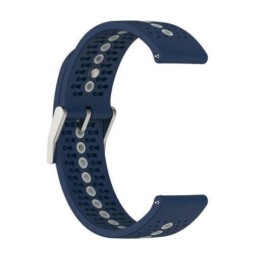 Bracelet silicone Suunto Vertical 2 (bleu/gris)