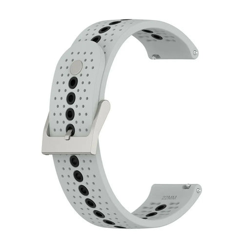 Bracelet silicone Suunto Race (S) (gris/noir)