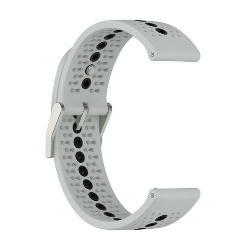 Bracelet silicone Suunto Race (S) (gris/noir)