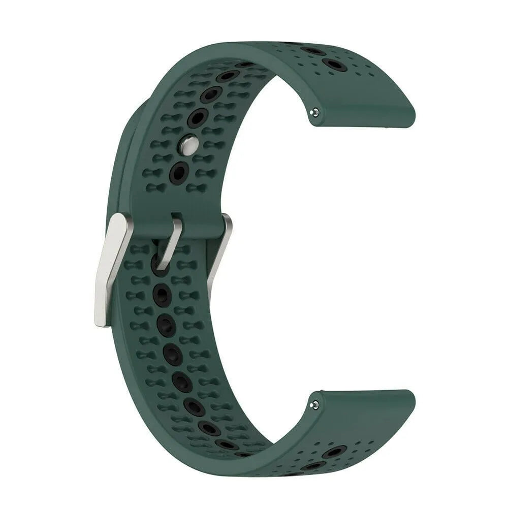 Bracelet silicone Suunto Race (S) (vert/noir)