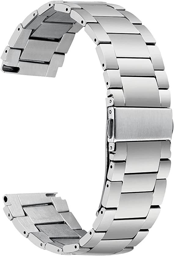 Bracelet titane Huawei Watch 5 - 42mm (argenté)
