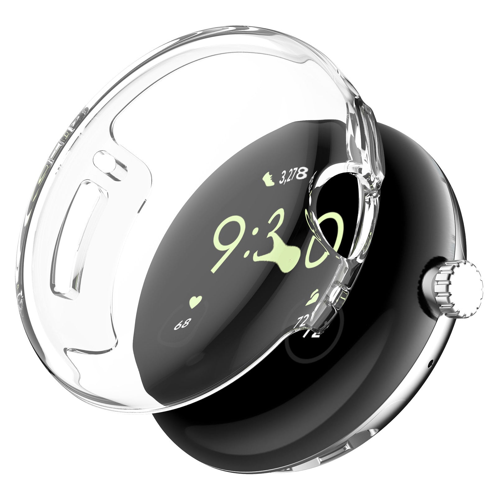 Coque TPU Google Pixel Watch 4 - 41mm (transparente)