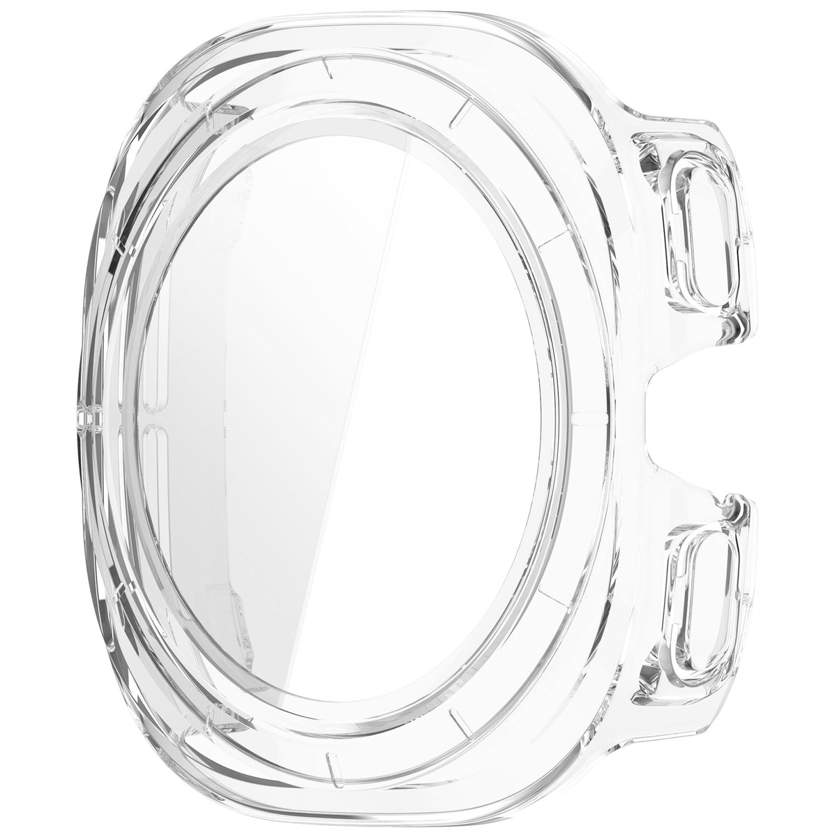 Coque rigide avec verre Samsung Galaxy Watch Ultra 2 (transparent)