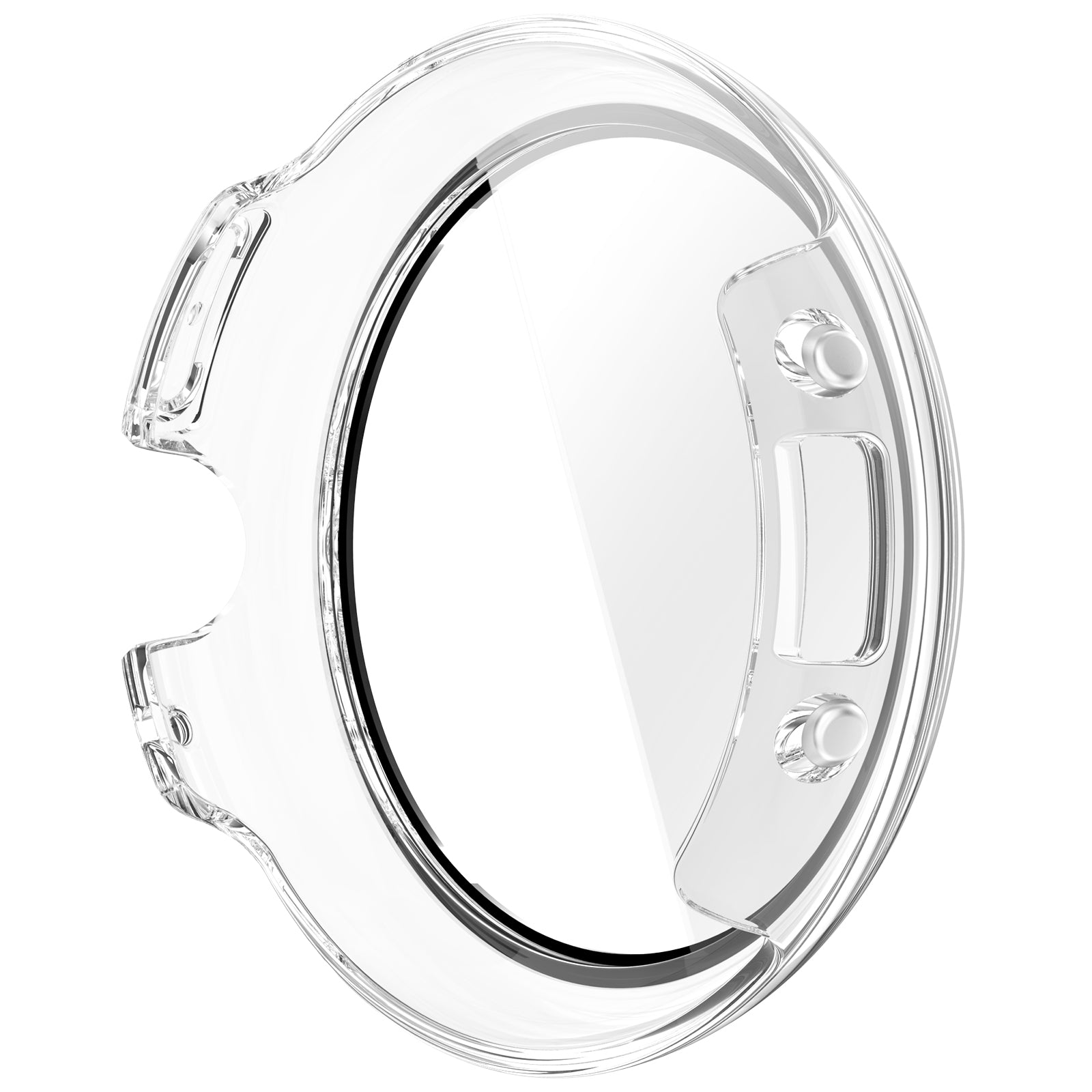 Coque résistant avec verre Google Pixel Watch 4 - 45mm (transparente)