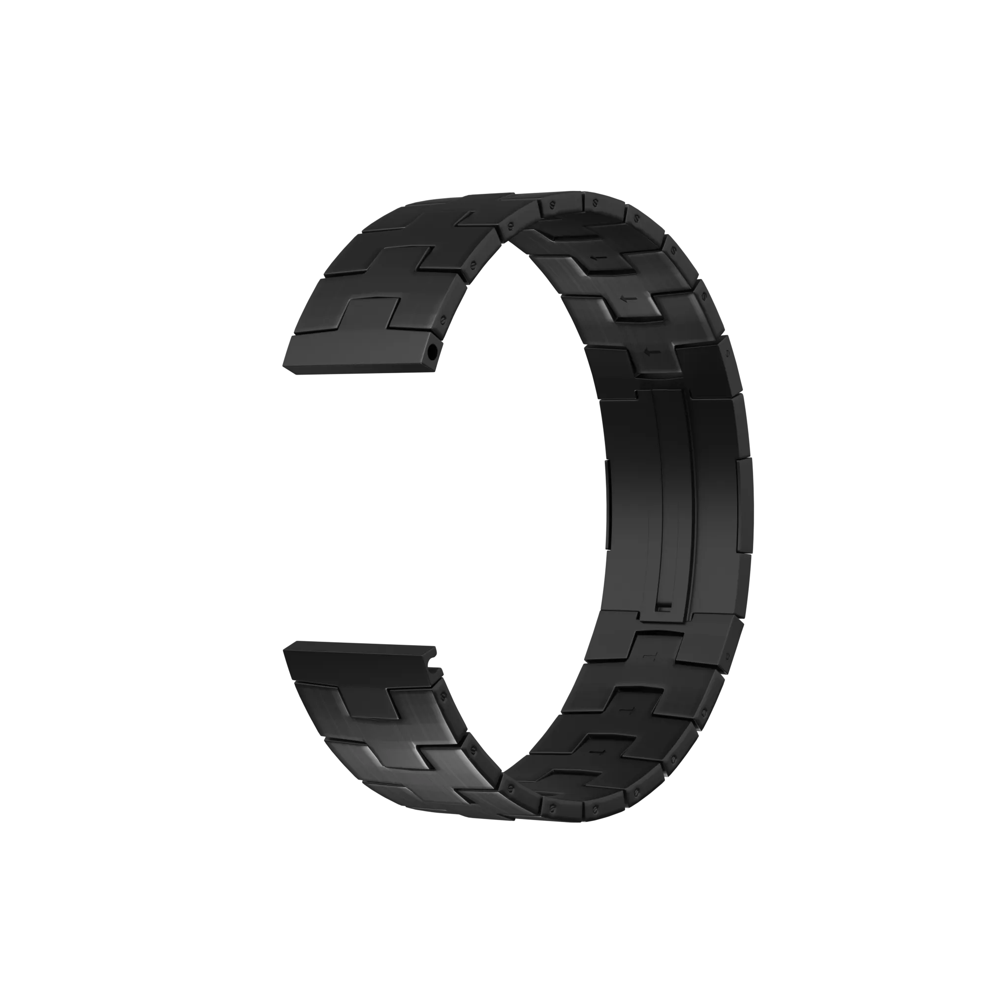 Suunto 9 Peak Pro Titanium Grain Strap (Flat Buckle) (Graphite)
