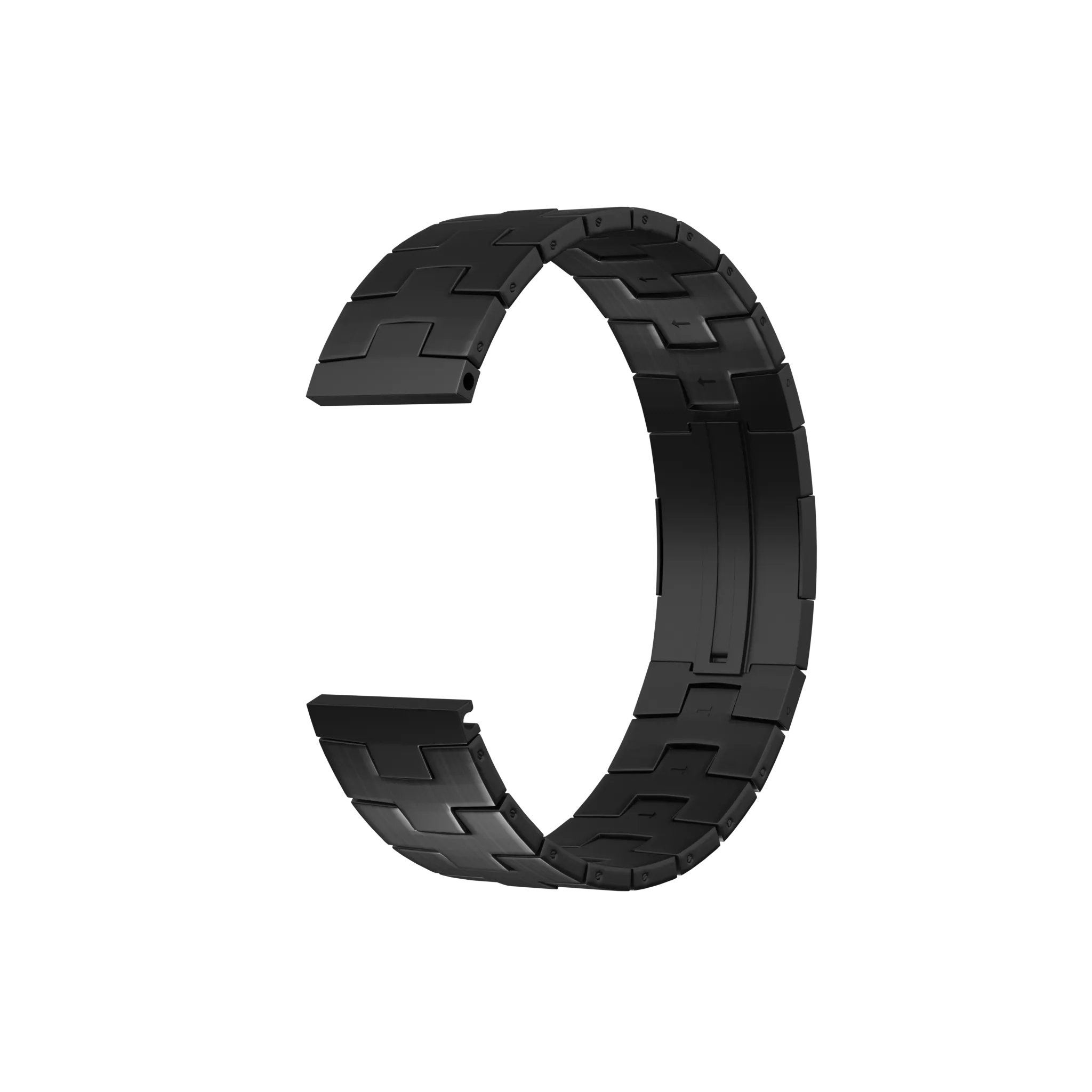 Bracelet en titane avec boucle plate Huawei Watch 5 - 46mm (graphite)