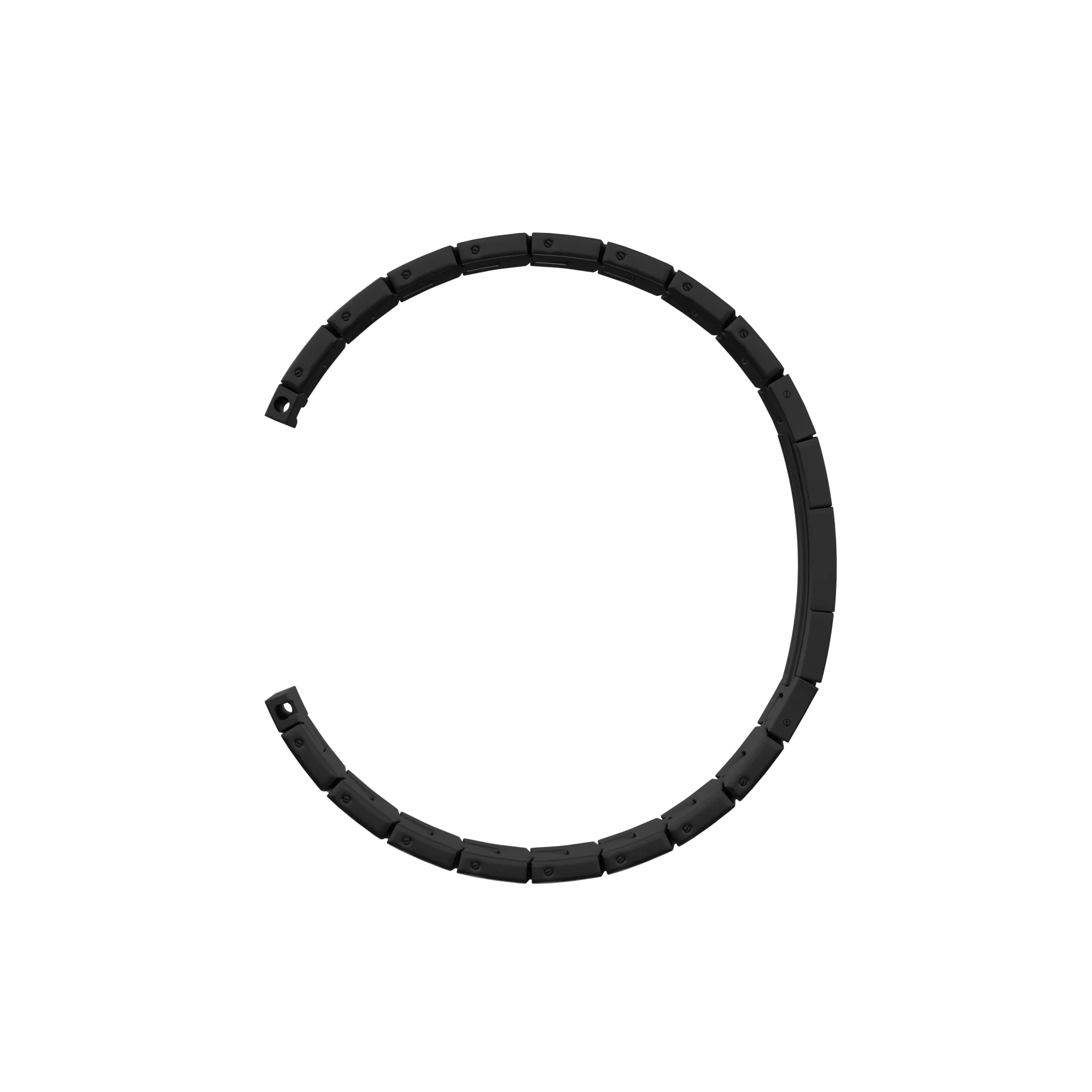 Bracelet en titane avec boucle plate Huawei Watch 5 - 46mm (graphite)