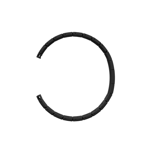 Bracelet titane granulé Xiaomi Watch 2 Pro (boucle plate) (graphite)