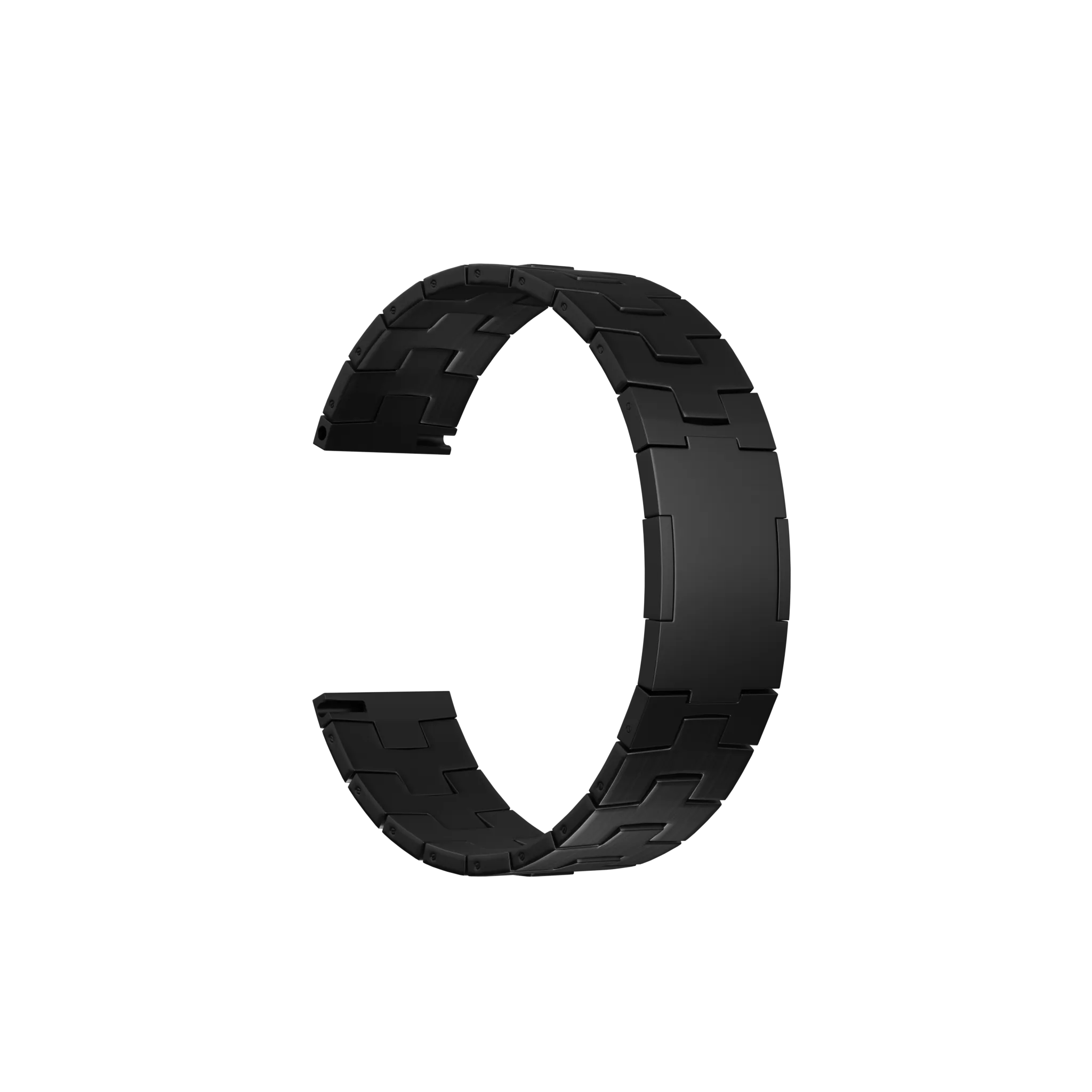 Suunto 9 Peak Pro Titanium Grain Strap (Flat Buckle) (Graphite)