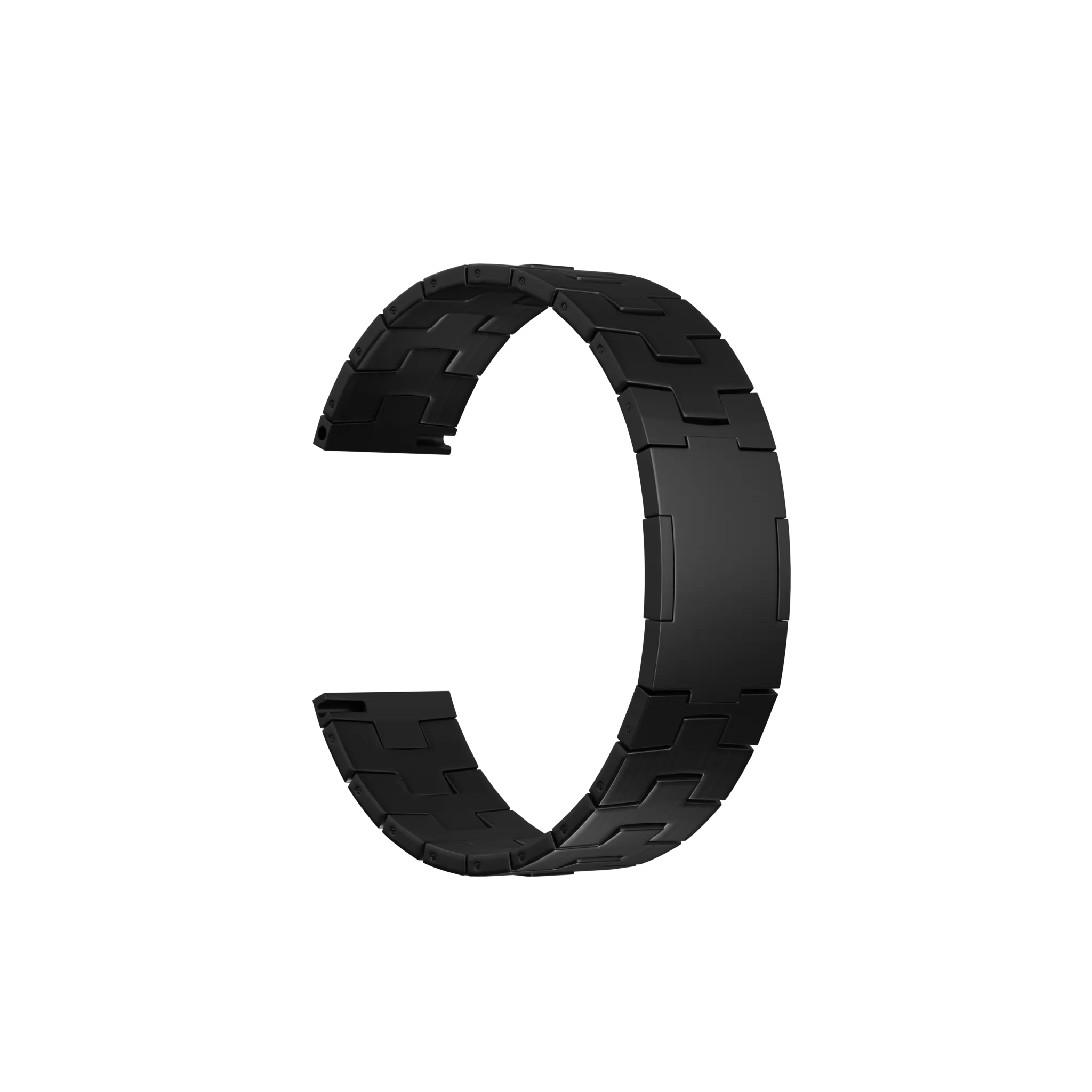 Bracelet titane grain (Boucle plate) Amazfit Bip 6 (graphite)